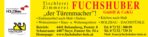 Tischlerei Fuchshuber